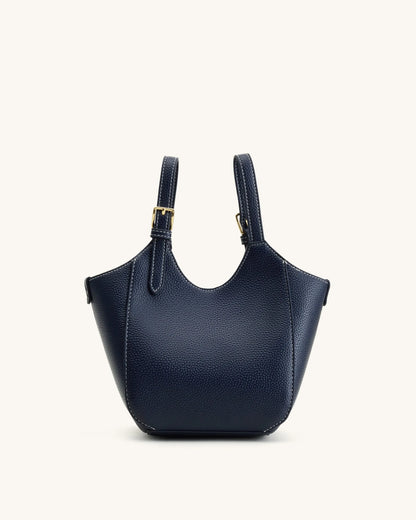 JW Pei Navy Women Ines Padlock Tote Bag SKU: 8T113-5_Navy Image 06