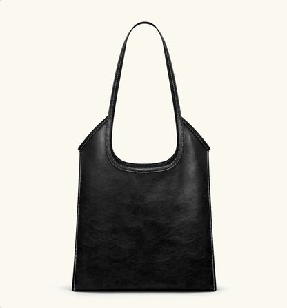 JW PEI Black  Brooke Belted Embellished Shoulder Tote Bag SKU: 8T116-1_Black Image 03