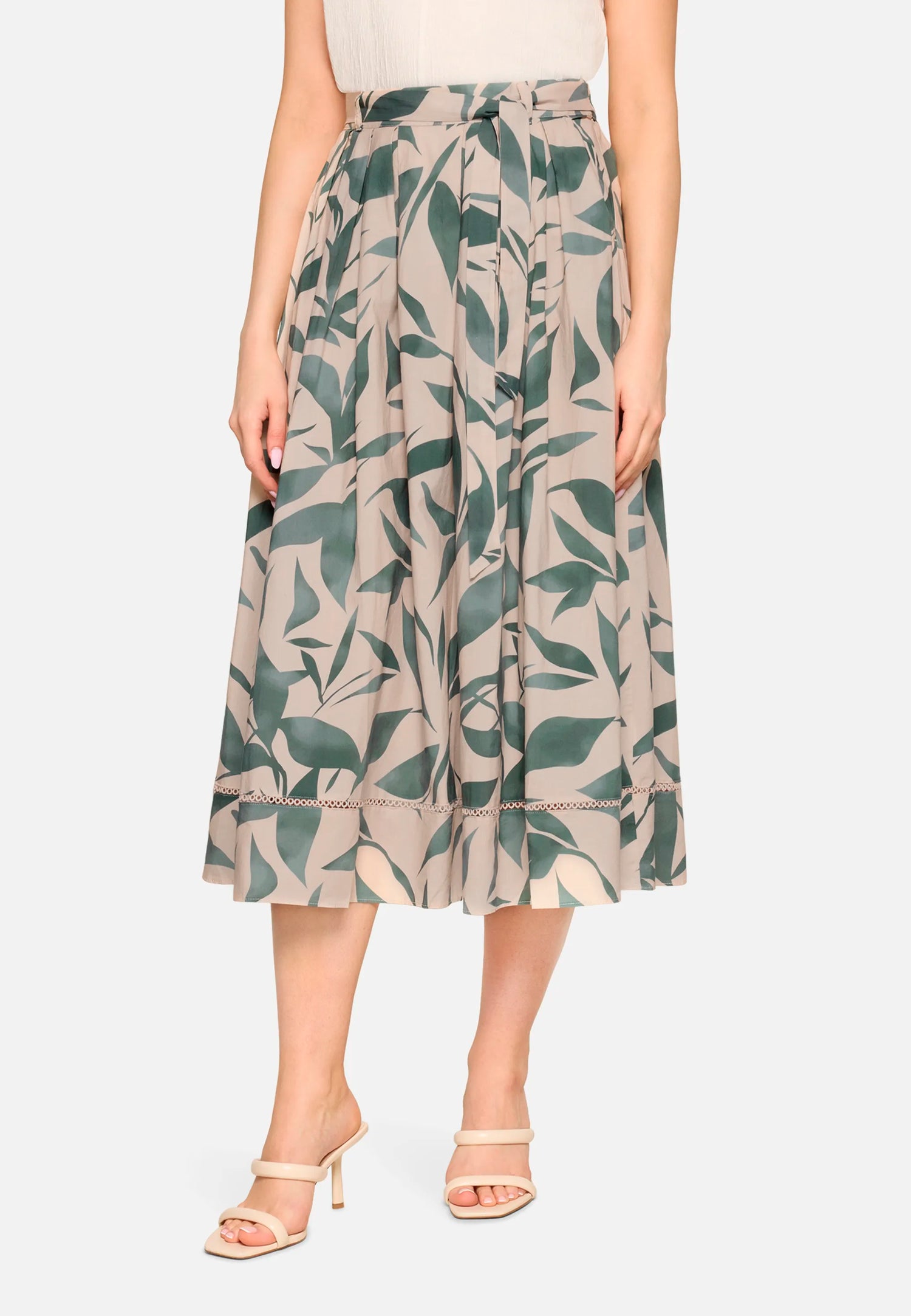 Betty Barclay Nature/Green Women Slip-On Skirt with Print SKU: 9043-3167_1858 Image 02