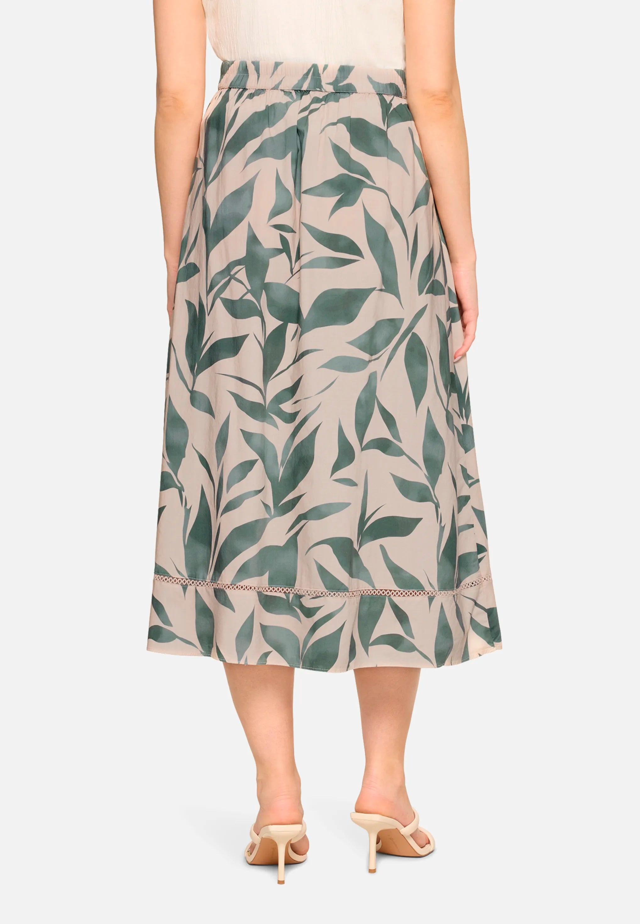 Betty Barclay Nature/Green Women Slip-On Skirt with Print SKU: 9043-3167_1858 Image 04