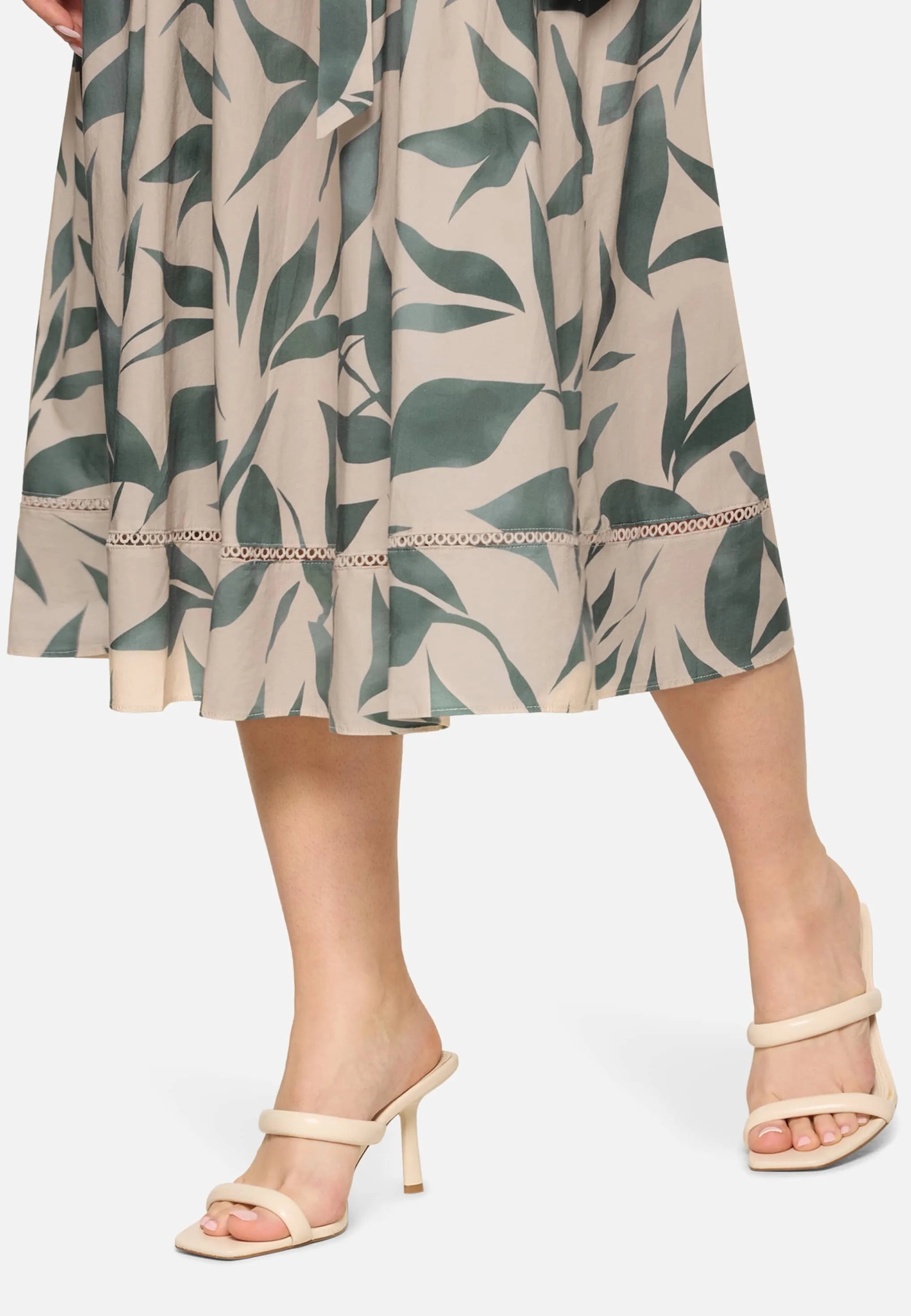 Betty Barclay Nature/Green Women Slip-On Skirt with Print SKU: 9043-3167_1858 Image 07