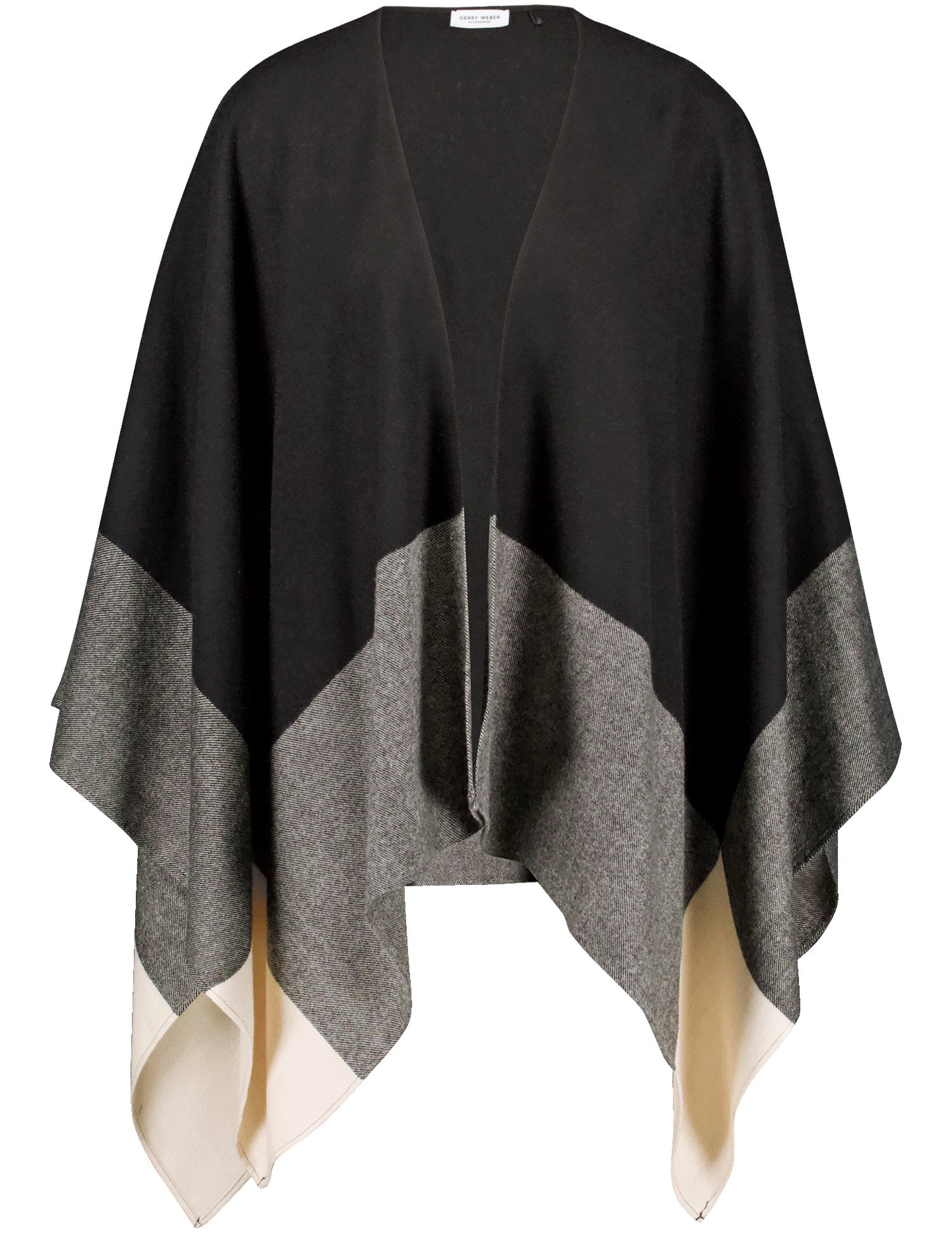 Fashionable Cape With Color Block Design_905003-72002_1091_06