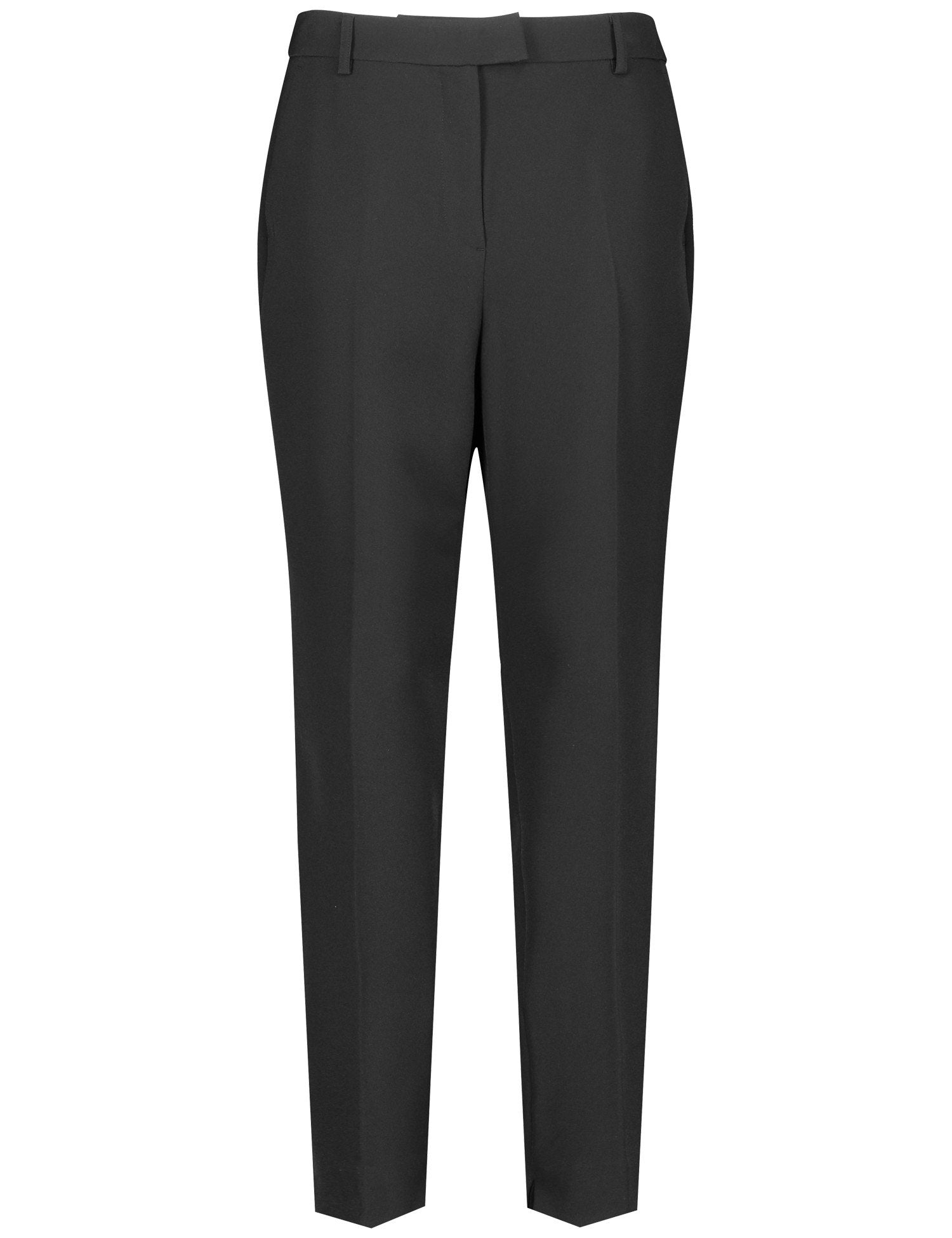 7/8-Length Pressed Pleat Trousers In A Slim Fit_920973-19899_1100_07