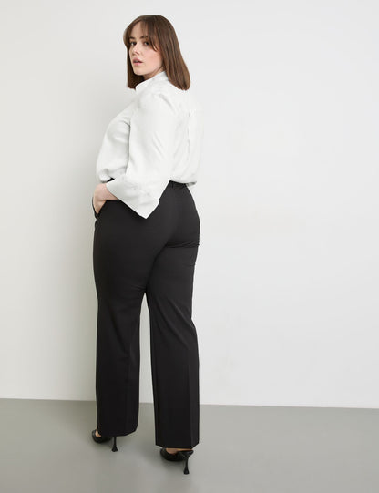 Carlotta Smart Pressed Pleat Trousers With A Wide Leg_920973-29100_1100_06