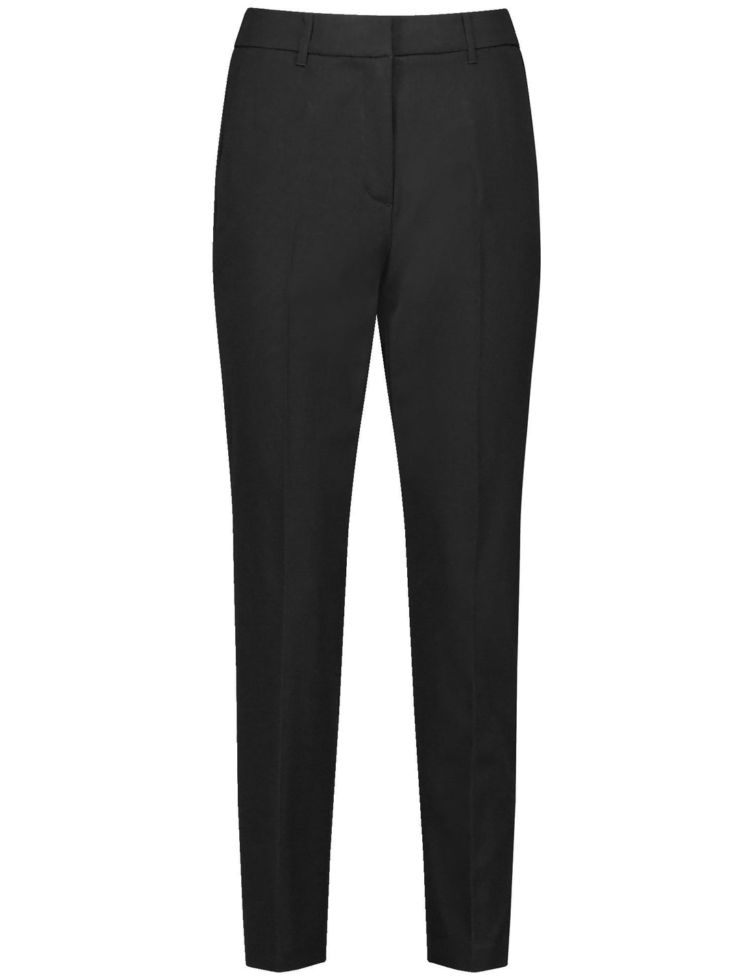 Crease-Resistant 7/8-Length Trousers in A Slim Fit_920984-19800_1100_02