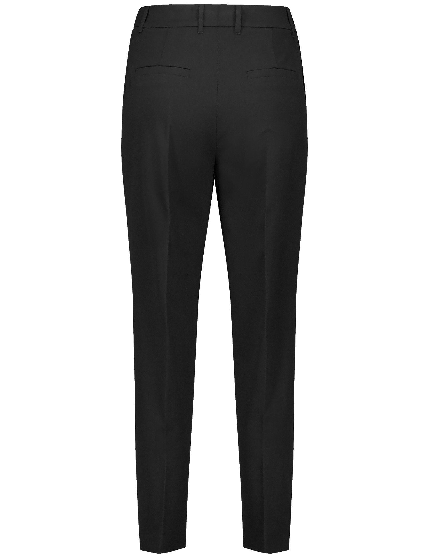 Crease-Resistant 7/8-Length Trousers in A Slim Fit_920984-19800_1100_03