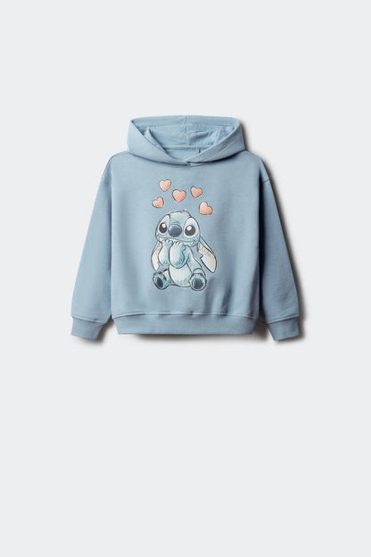 Springfield Blue Girls Lilo &amp; Stitch Sweatshirt SKU: 9293287_18 Image 01