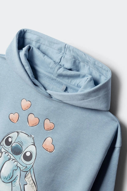 Springfield Blue Girls Lilo &amp; Stitch Sweatshirt SKU: 9293287_18 Image 03