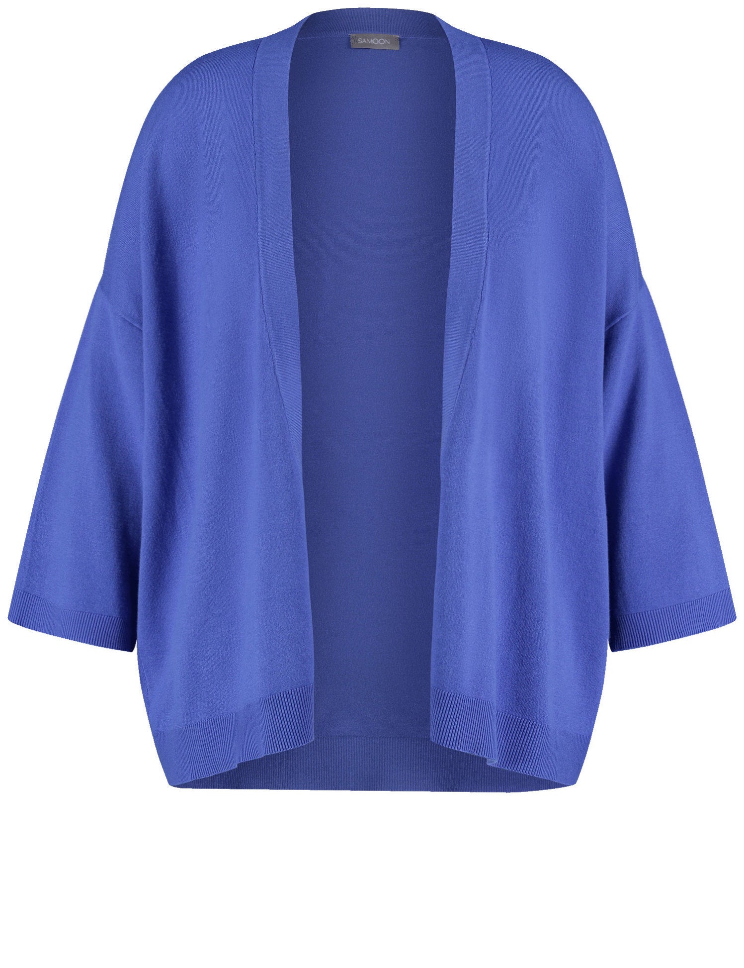 Samoon_Casual Cardigan with Mid-Length Sleeves_932991-29505_8960_02