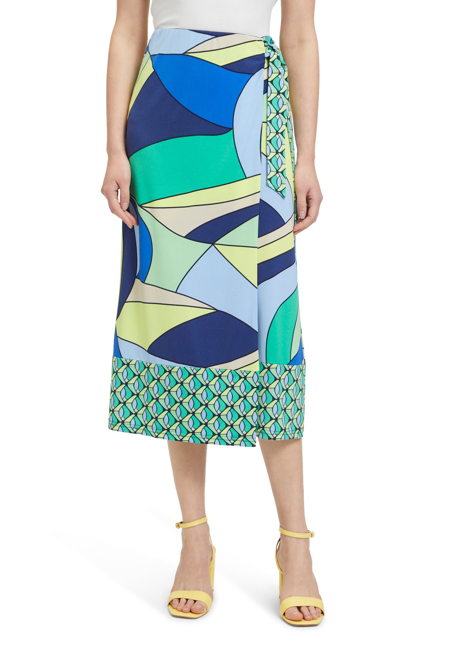 Midi Skirt With All Over Print_9355 2506_8850_03
