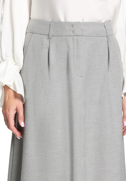 Betty Barclay_Asphalt Grey_A-Line Skirt_9461-1621_9149_06