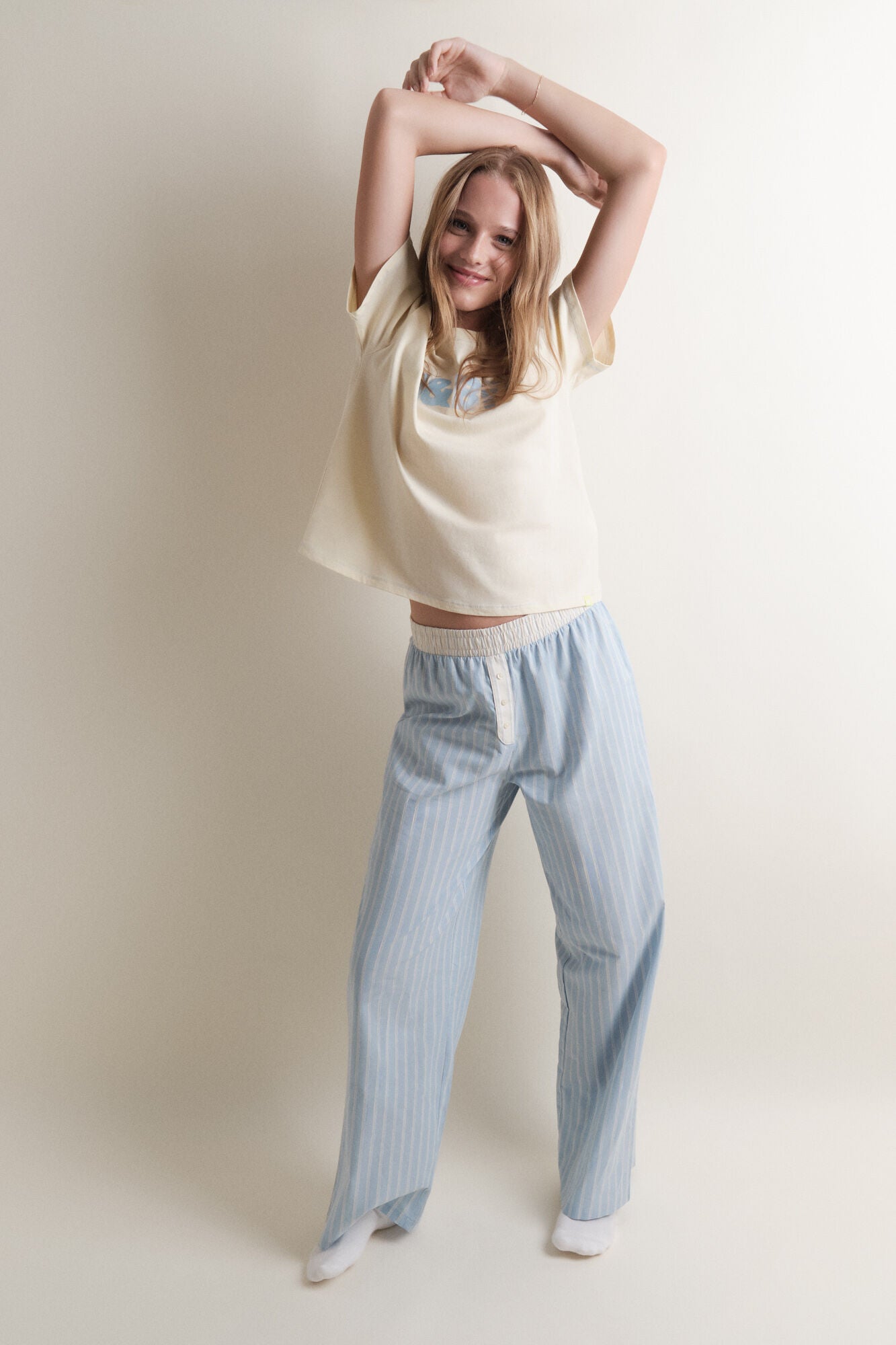 Women Secret_Yellow_Yellow Combined Pyjamas_9522052_05_03