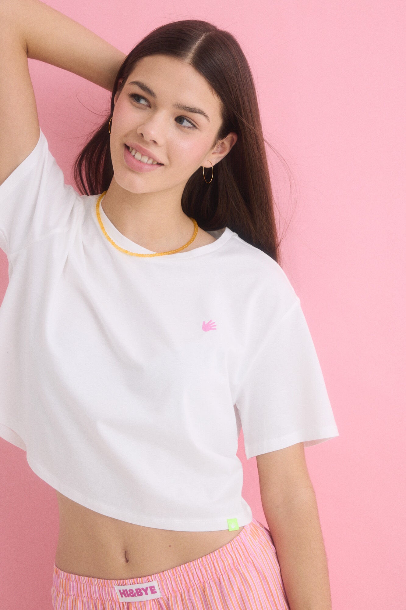 Women Secret_100% Cotton Pink Short Pyjamas_9529547_96_03