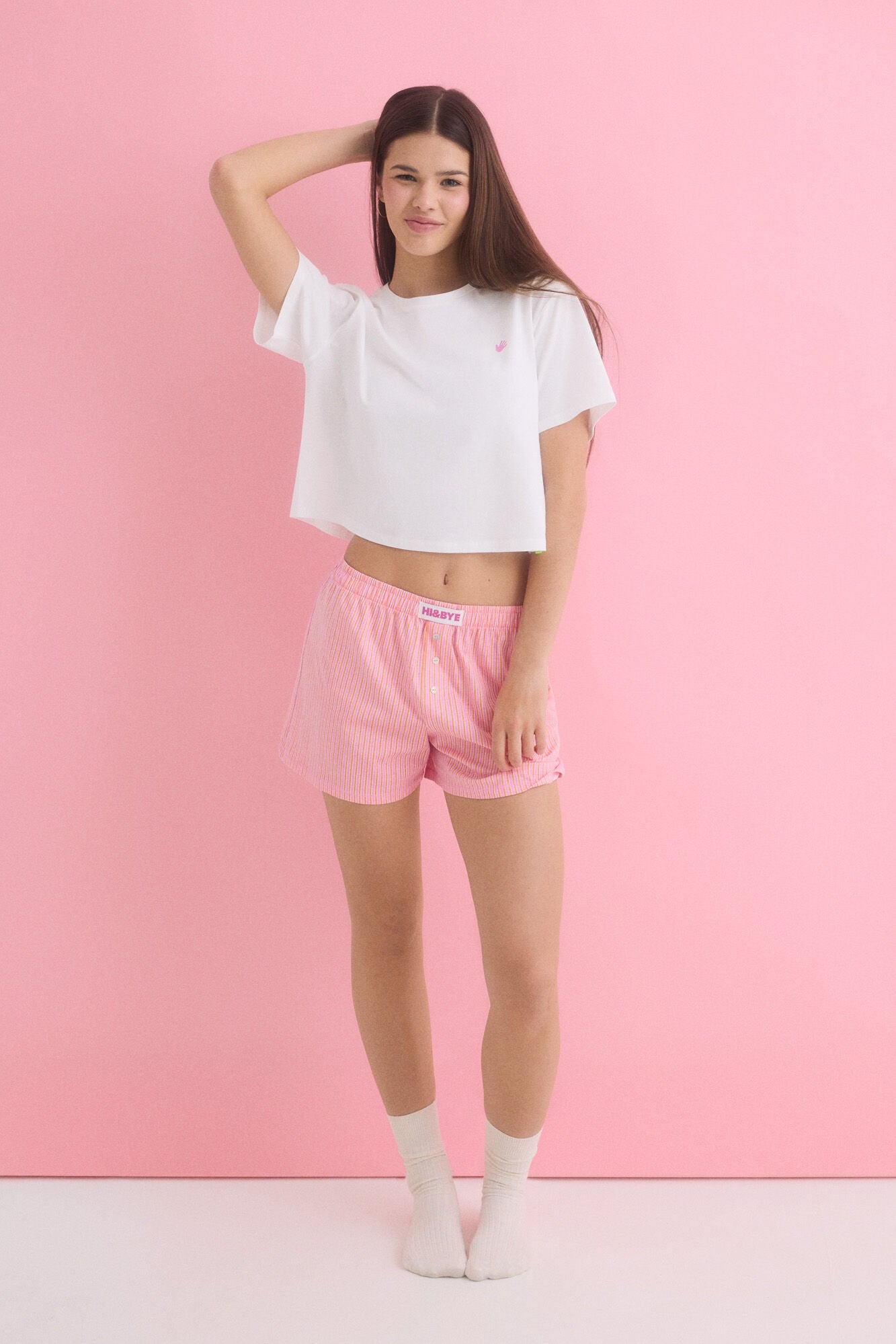 Women Secret_100% Cotton Pink Short Pyjamas_9529547_96_04