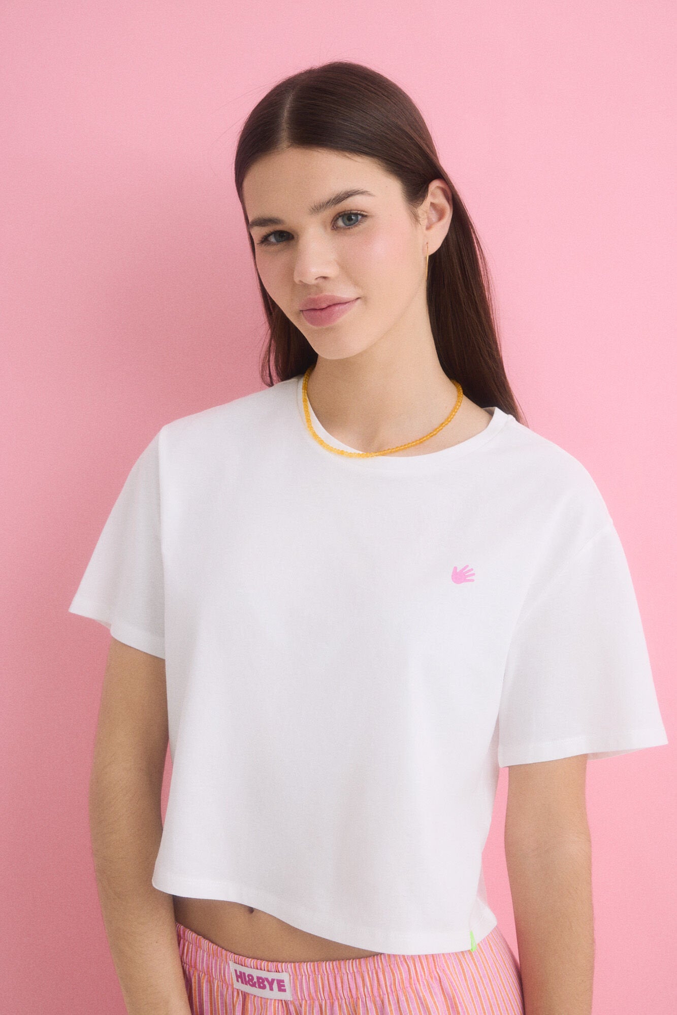 Women Secret_100% Cotton Pink Short Pyjamas_9529547_96_05