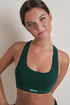 Women Secret_Green_Dark Green Seamless Ribbed Sports Top_9532410_20_03