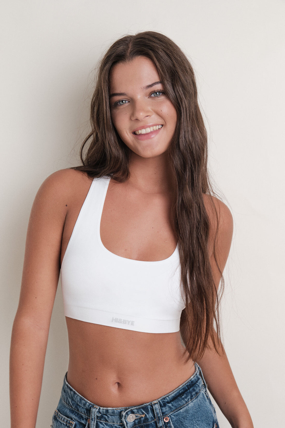 Women Secret_White_White Seamless Ribbed Sports Top_9532412_99_01