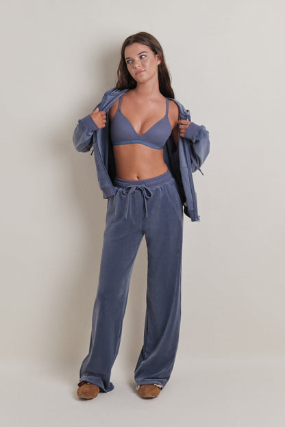 Women Secret_Blue_Blue Fixed Padding Triangle Bra_9532442_15_02