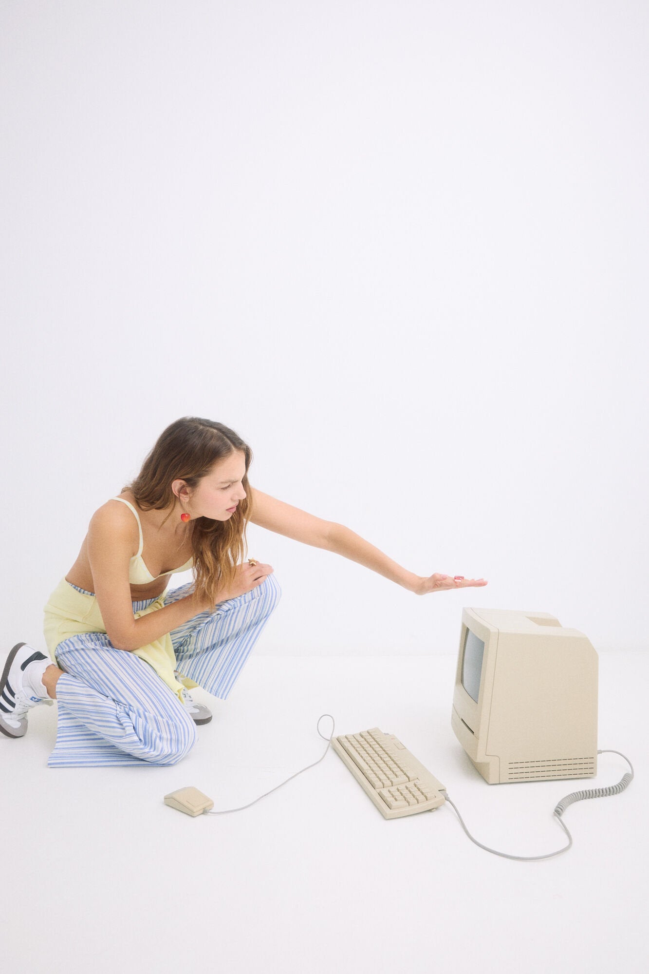 Women Secret_Triangle Bra Cotton Removable Cups Yellow_9539245_05_07