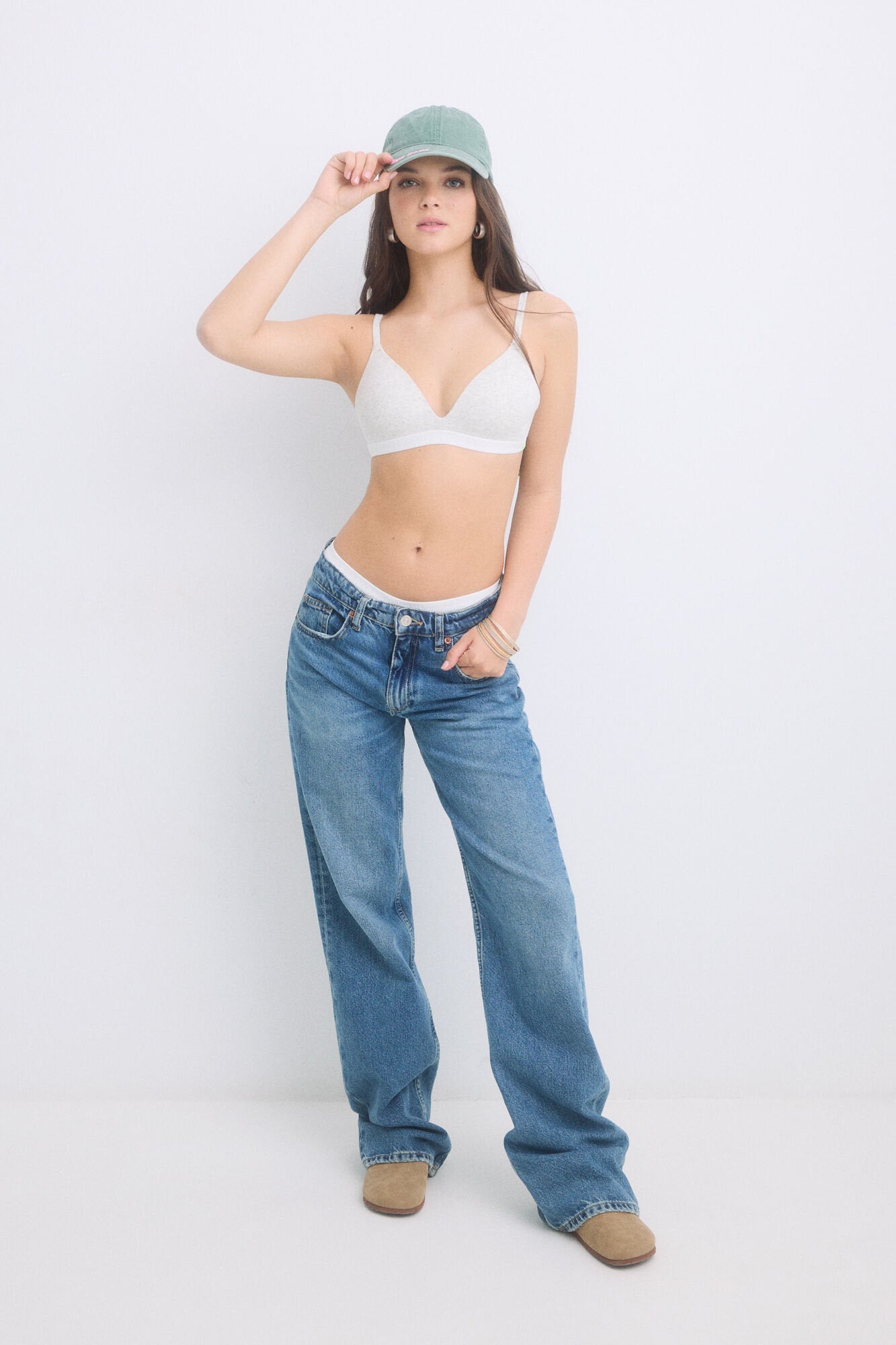 Women Secret_Grey Padded Padding Triangle Bra_9539249_44_03