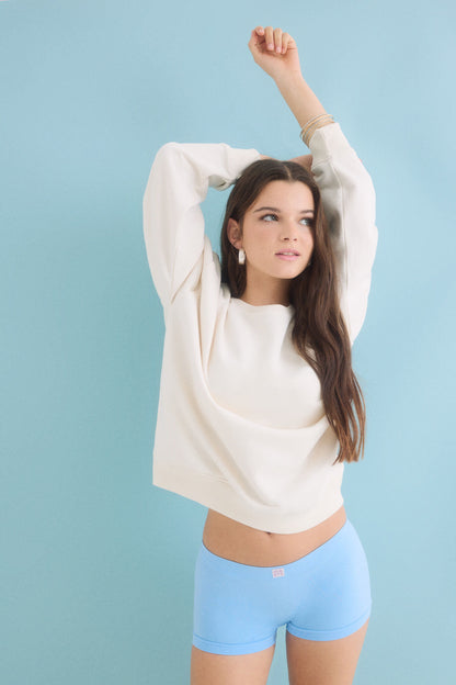 Women Secret_Blue Seamless Boxer Briefs_9549188_11_01