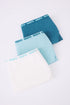 Pack Of 3 Classic Cotton Panties In Turquoise, White & Blue_08