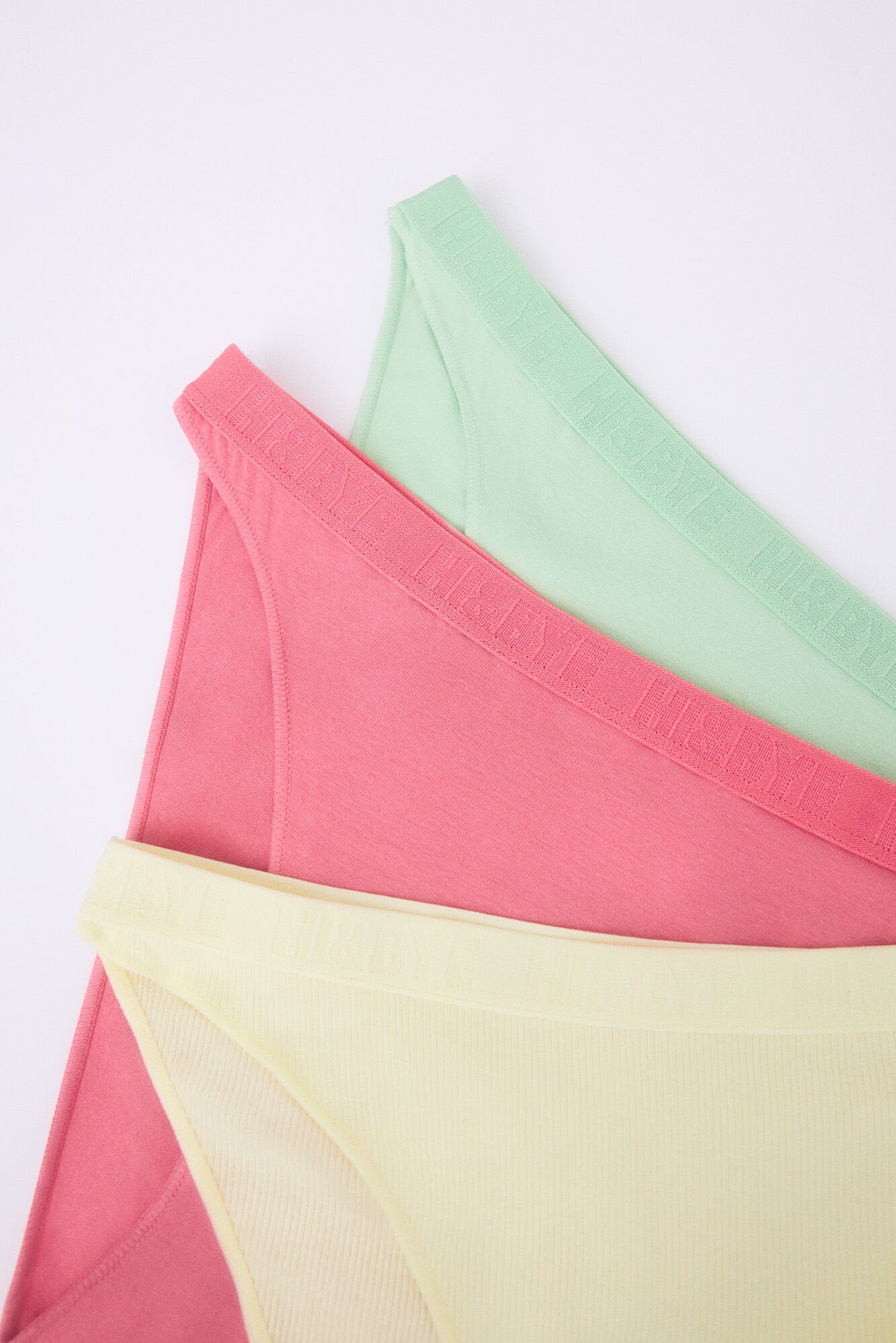 Women Secret_Pack of 3 Classic Panties in Pink, Yellow, Green_9589494_97_02