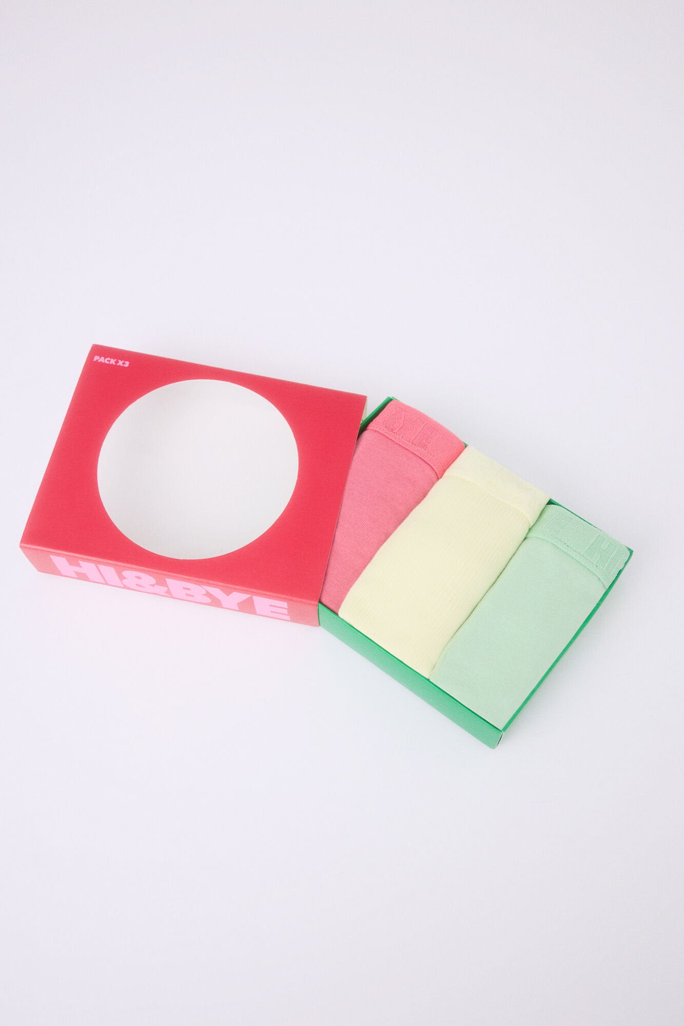 Women Secret_Pack of 3 Classic Panties in Pink, Yellow, Green_9589494_97_03