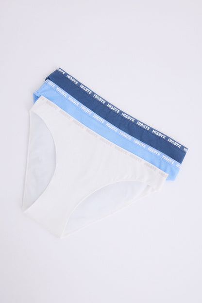 Women Secret_Pack of 3 Classic Panties in Navy, Blue, White_9589496_97_03