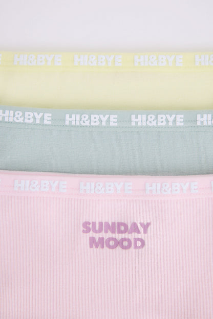 Women Secret_Pack of 3 Classic Panties in Yellow, Pink, Green_9589497_97_04