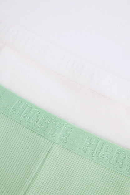Women Secret_Pack of 2 White and Green Boxer Panties_9589501_97_02