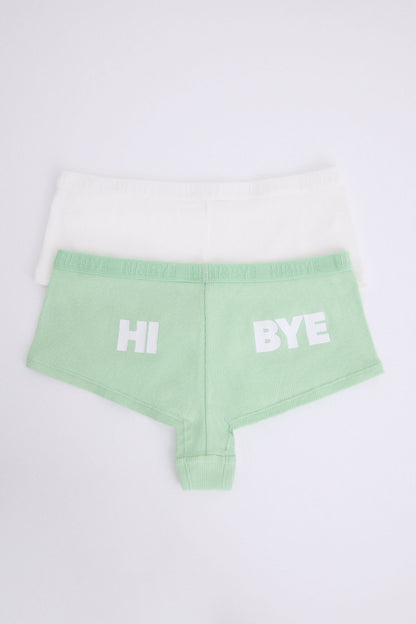 Women Secret_Pack of 2 White and Green Boxer Panties_9589501_97_04