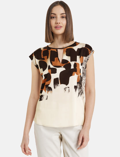 Top With A Printed Satin Front_971982-19656_9452_01