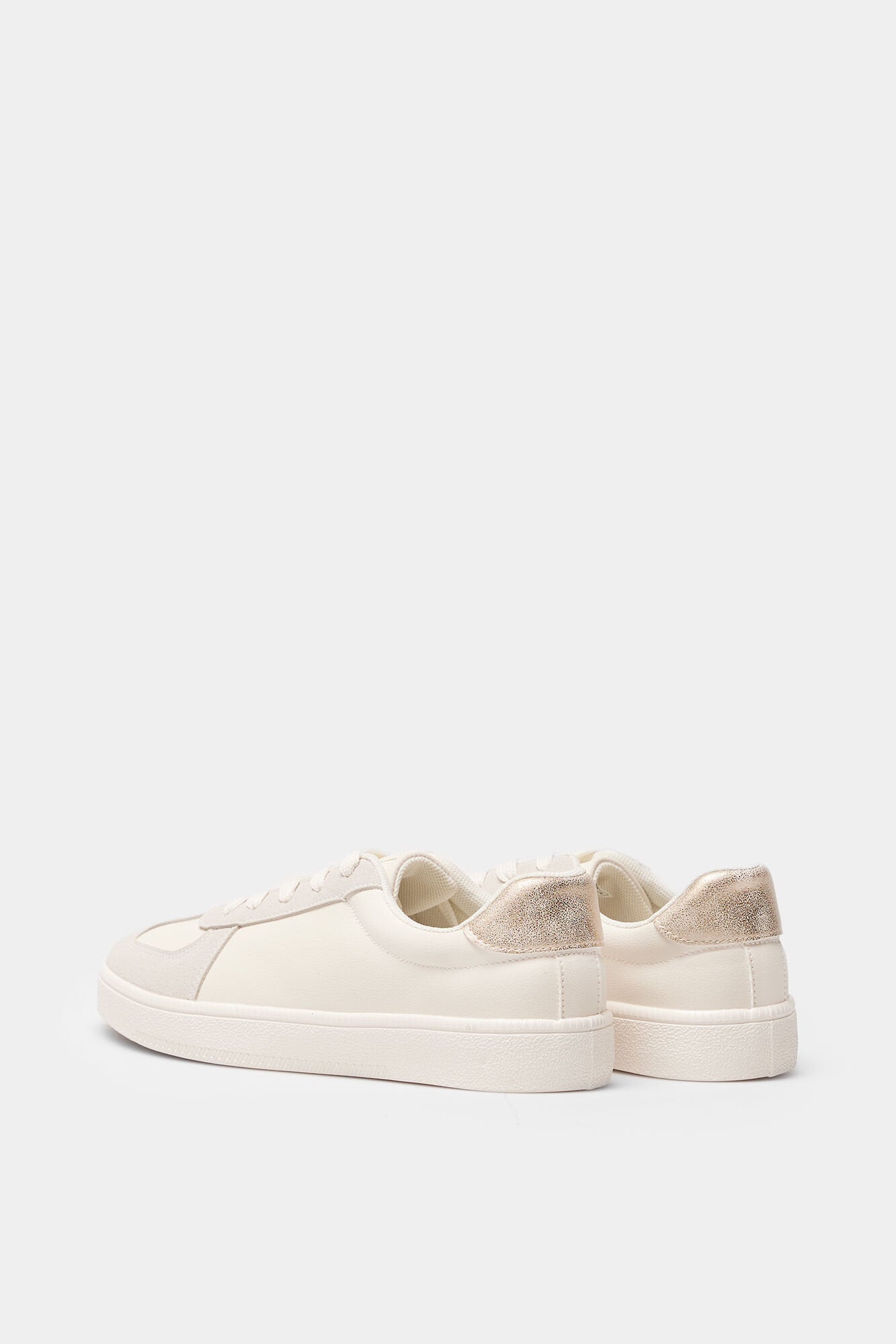 White Lace Up Trainers_9887831_36_05