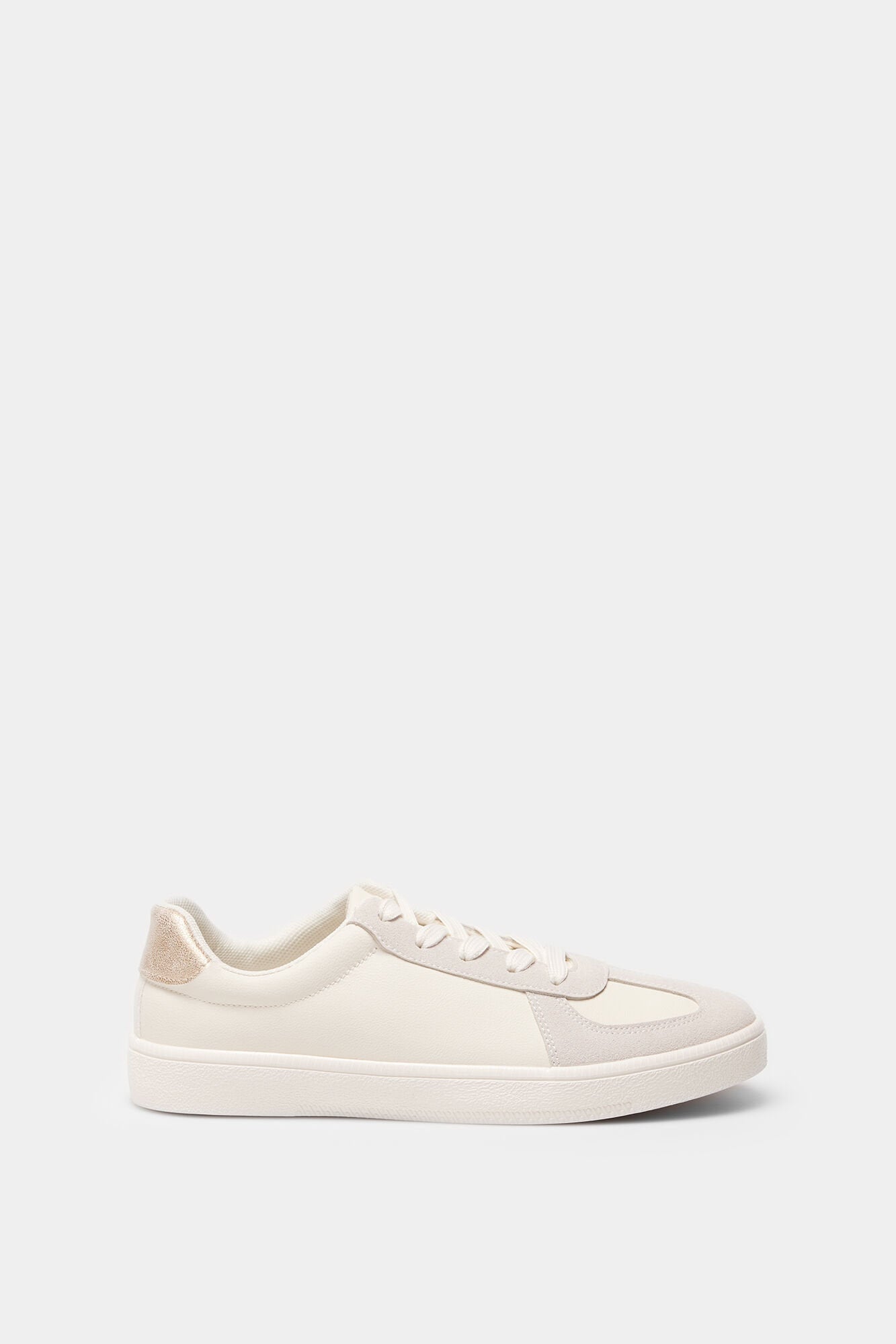 White Lace Up Trainers_9887831_36_06