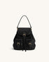 JW PEI Black  Harper Buckle Pocket Backpack SKU: 9BK01-1_Black Image 01