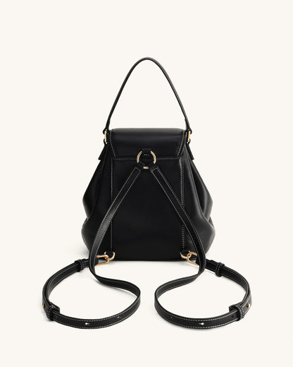 JW PEI Black  Harper Buckle Pocket Backpack SKU: 9BK01-1_Black Image 03