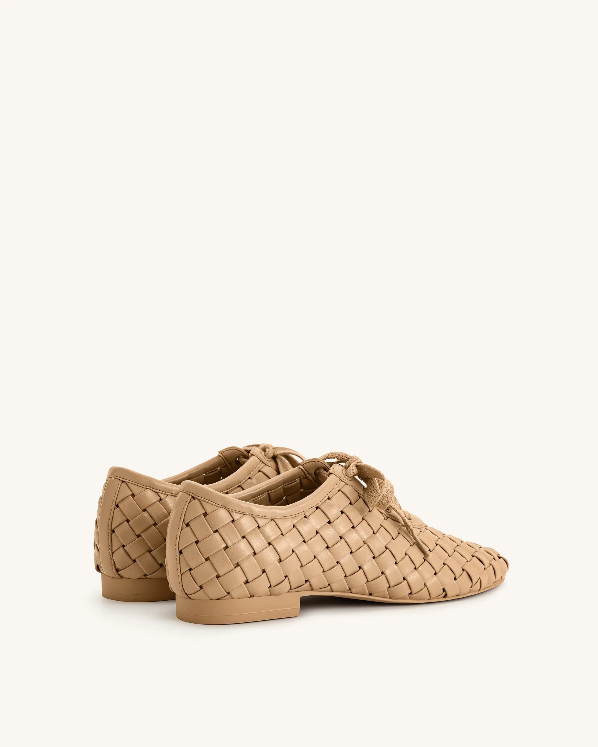 JW PEI_Apricot_Kayla Weave Strap Flat Shoes_9FS10-3_Apricot_03