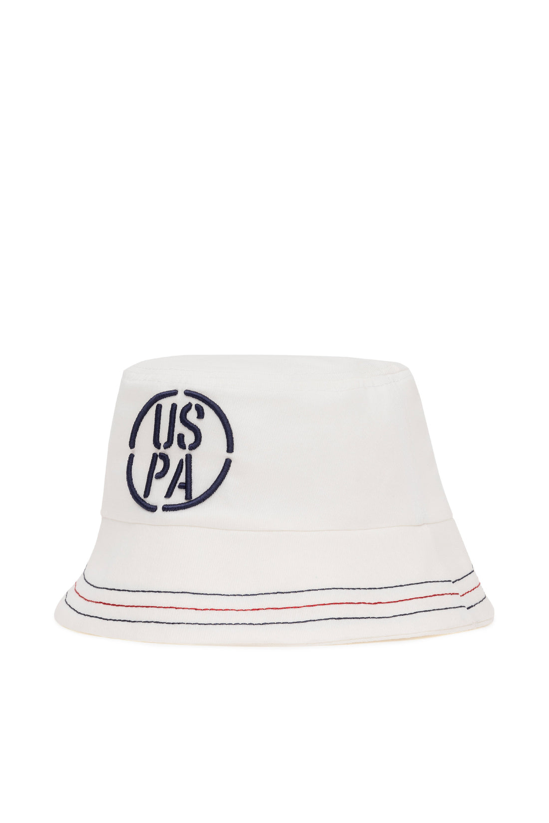 White Bucket Hat With Logo_A081SZ064P01 YORU_VR013_02