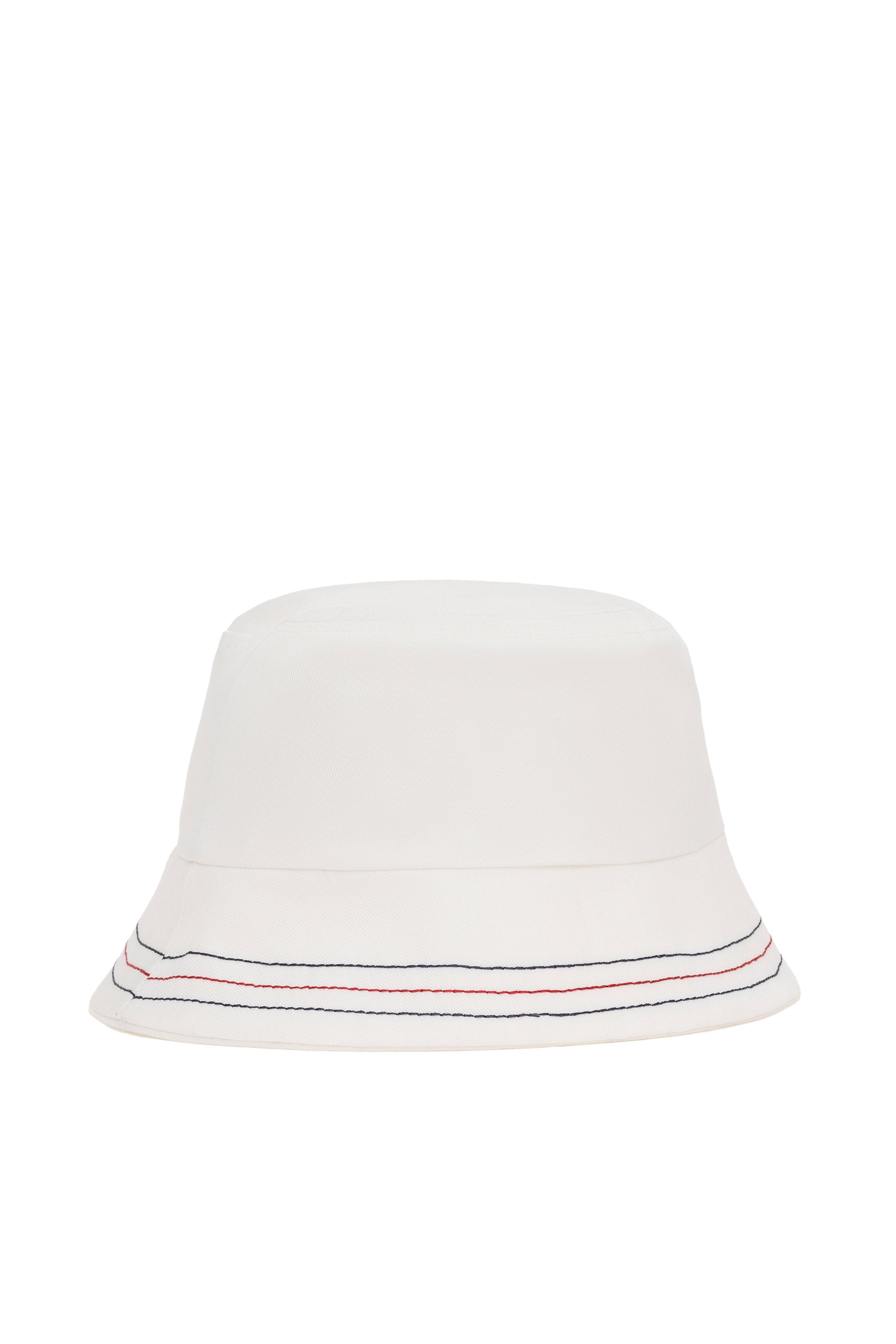 White Bucket Hat With Logo_A081SZ064P01 YORU_VR013_03