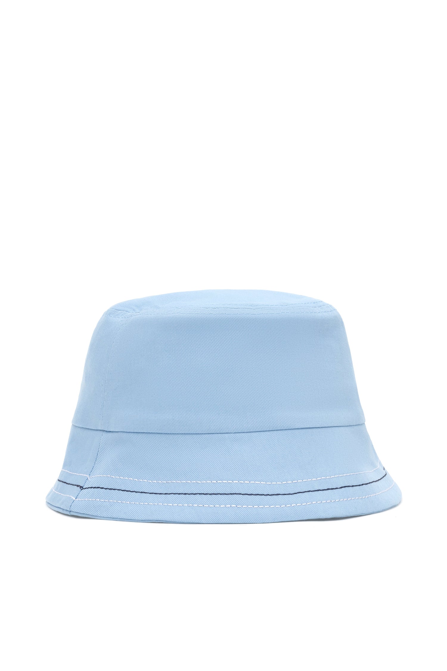 Blue Bucket Hat With Logo_A081SZ064P01 YORU_VR028_03