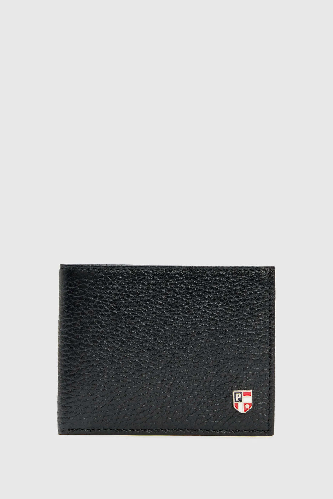 U.S. Polo Assn. Black Men Black Grained Leather Bifold Wallet SKU: A081SZ0CD0 PU-16793_VR046 Image 01