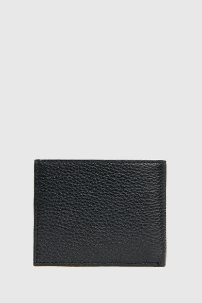 U.S. Polo Assn. Black Men Black Grained Leather Bifold Wallet SKU: A081SZ0CD0 PU-16793_VR046 Image 03