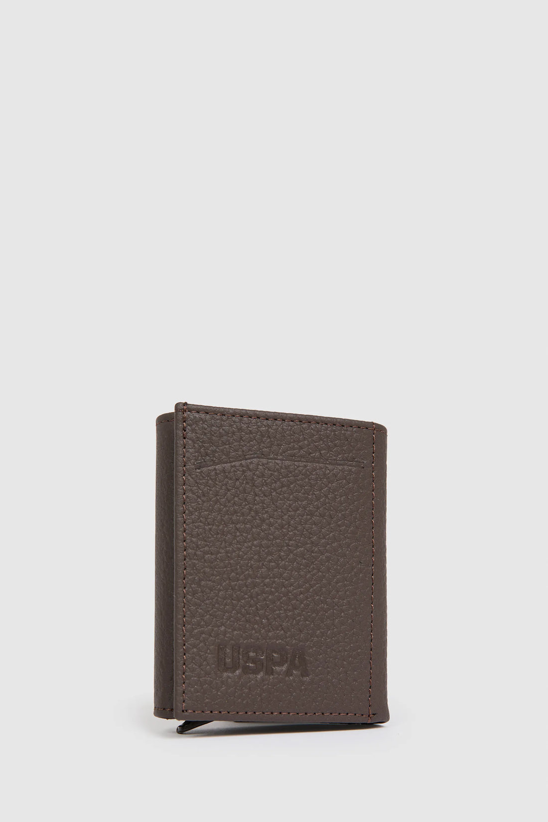 U.S. Polo Assn. Brown Men Brown Slim Leather Bifold Wallet SKU: A081SZ0CD0 PU-16899_VR029 Image 02