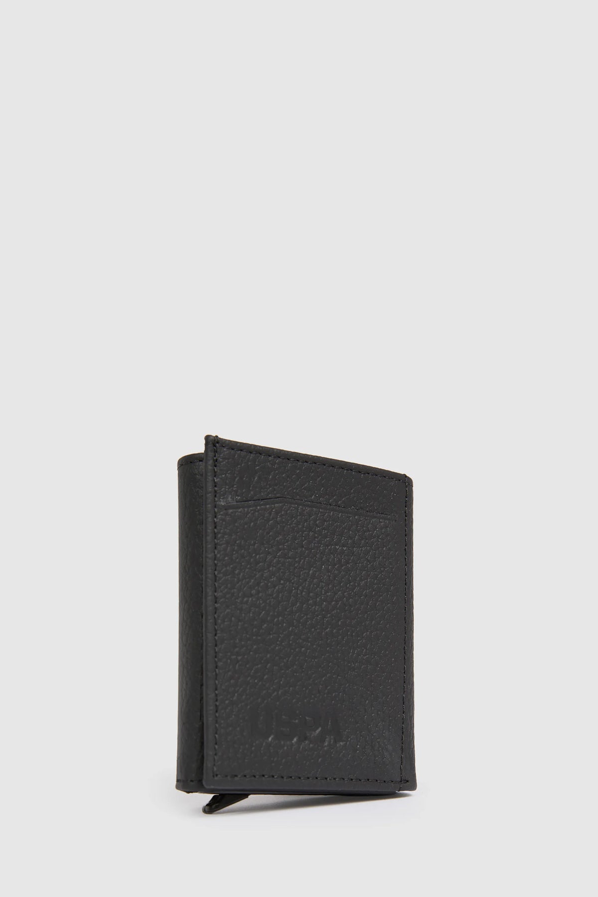 U.S. Polo Assn. Black Men Black Slim Leather Bifold Wallet SKU: A081SZ0CD0 PU-16899_VR046 Image 02