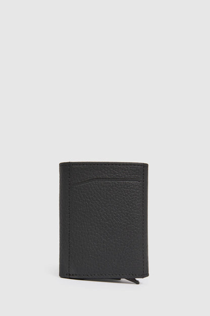 U.S. Polo Assn. Black Men Black Slim Leather Bifold Wallet SKU: A081SZ0CD0 PU-16899_VR046 Image 03