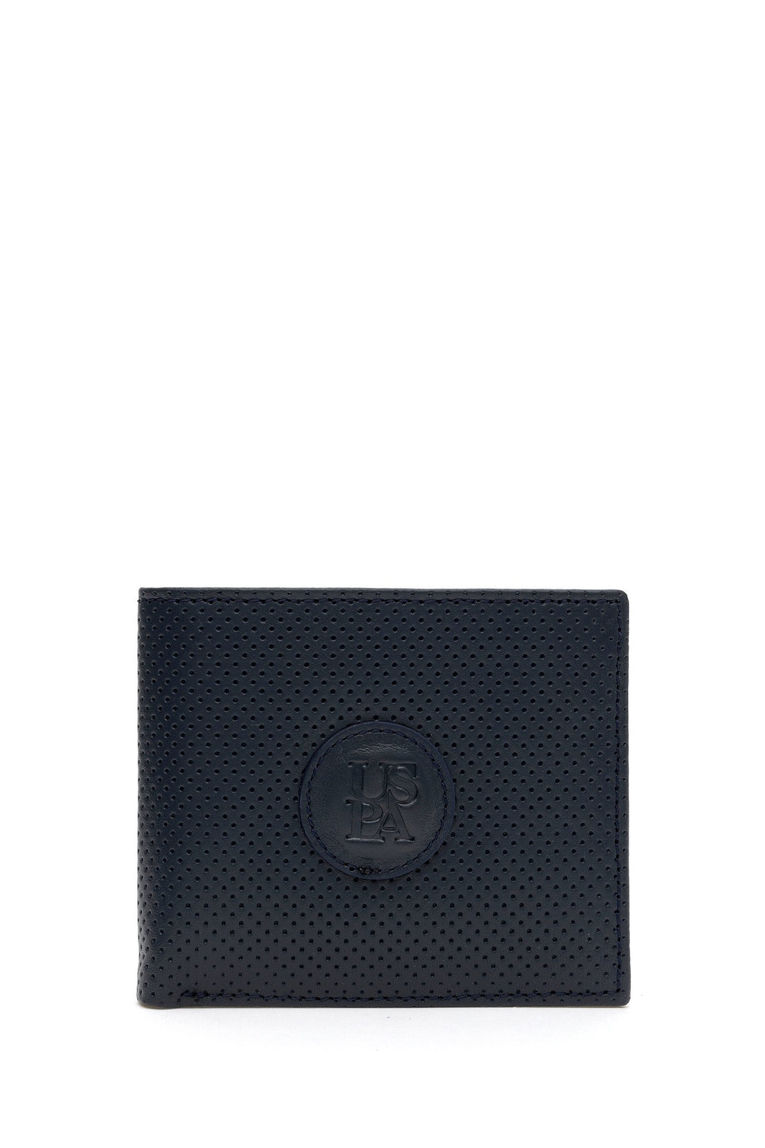 Navy Blue Wallet With Logo_A081SZ0CD0 1876423_VR033_01