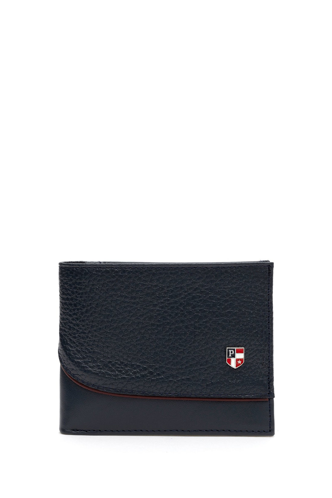 Navy Blue Wallet With Logo_A081SZ0CD0 1876472_VR033_01