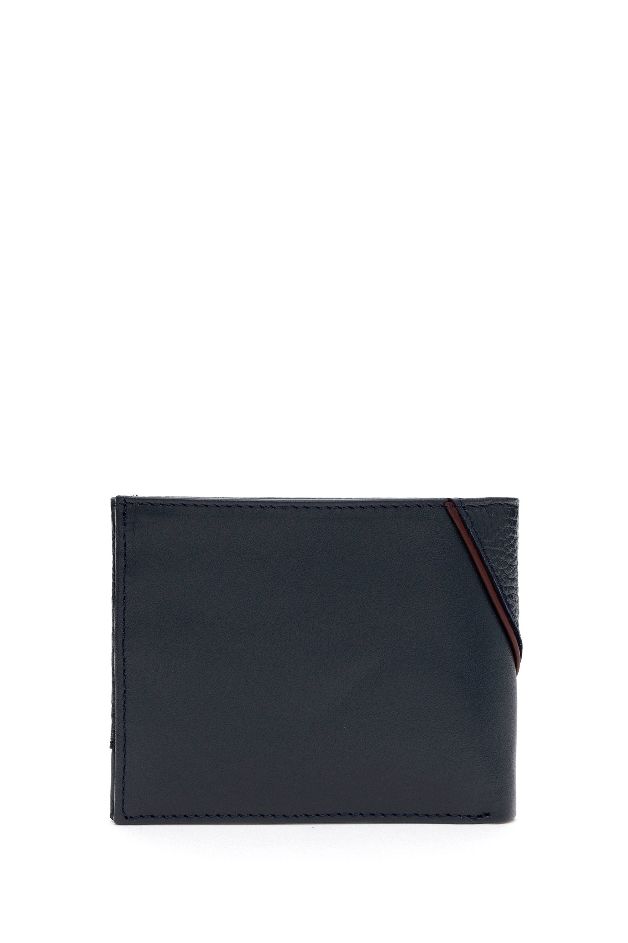 Navy Blue Wallet With Logo_A081SZ0CD0 1876472_VR033_03