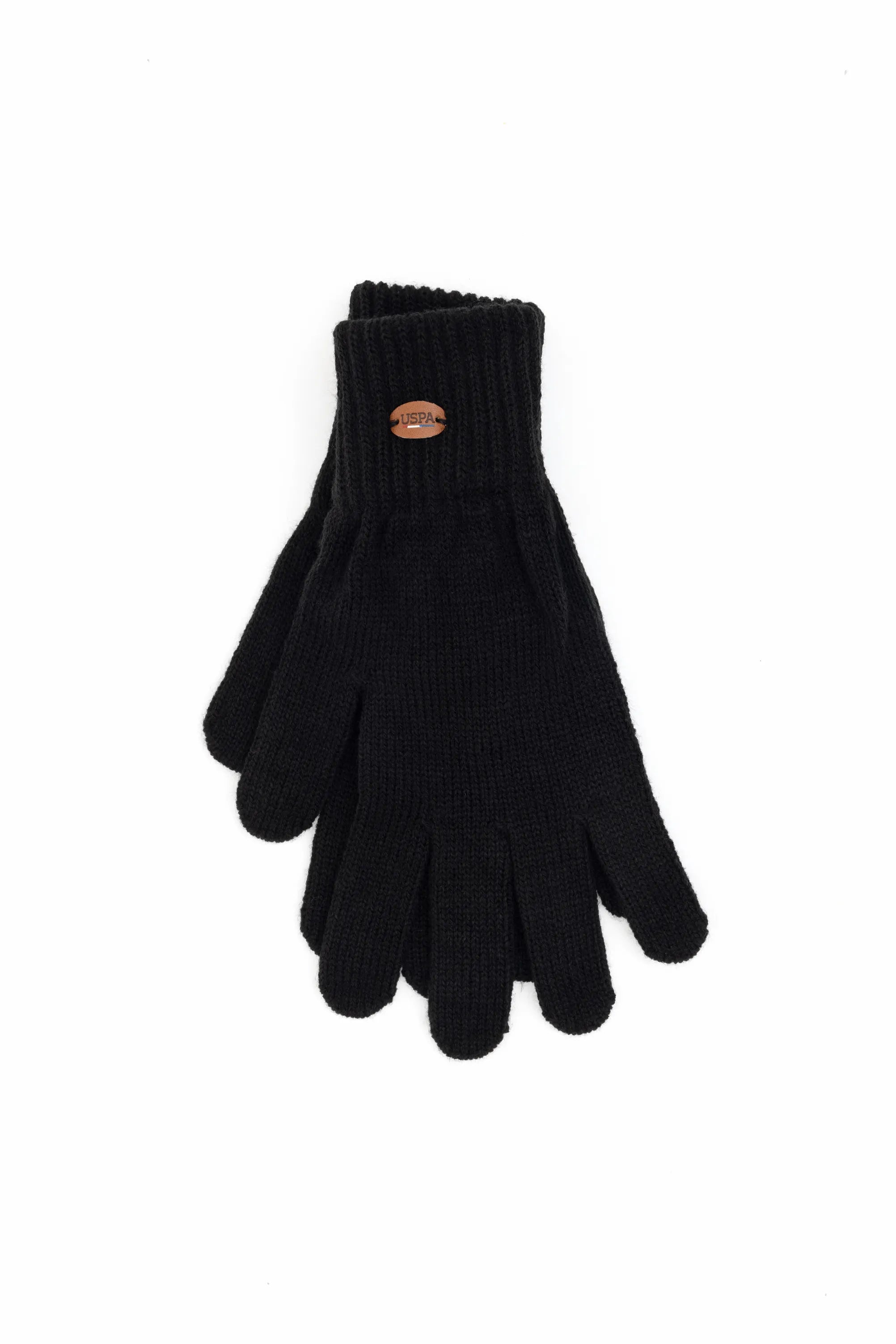 U.S. Polo Assn._Black_Black Knitted Gloves_A081SZ0DH0 2264800_VR046_02